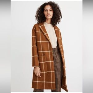 Windowpane Elmcourt Coat in Insuluxe Fabric (XXS)